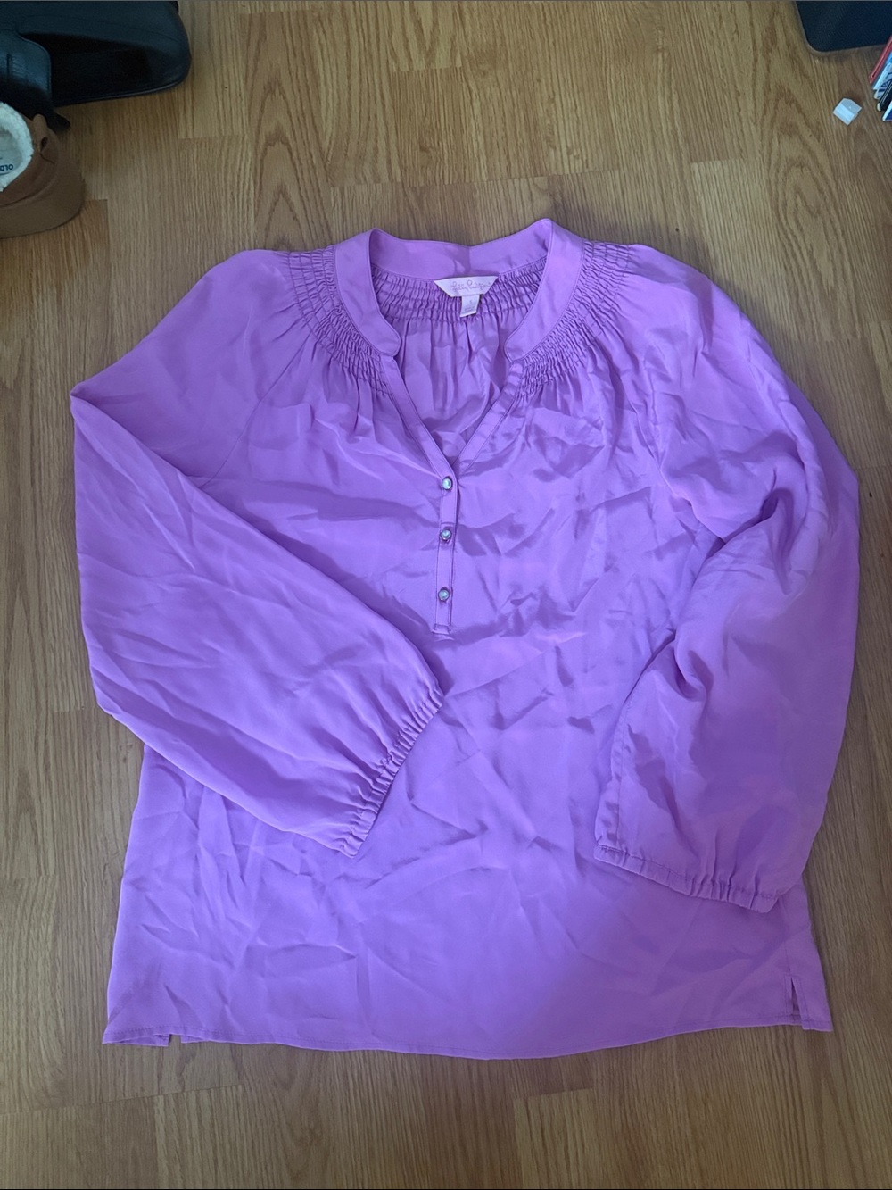 Lilly Pulitzer Silk Elsa Top